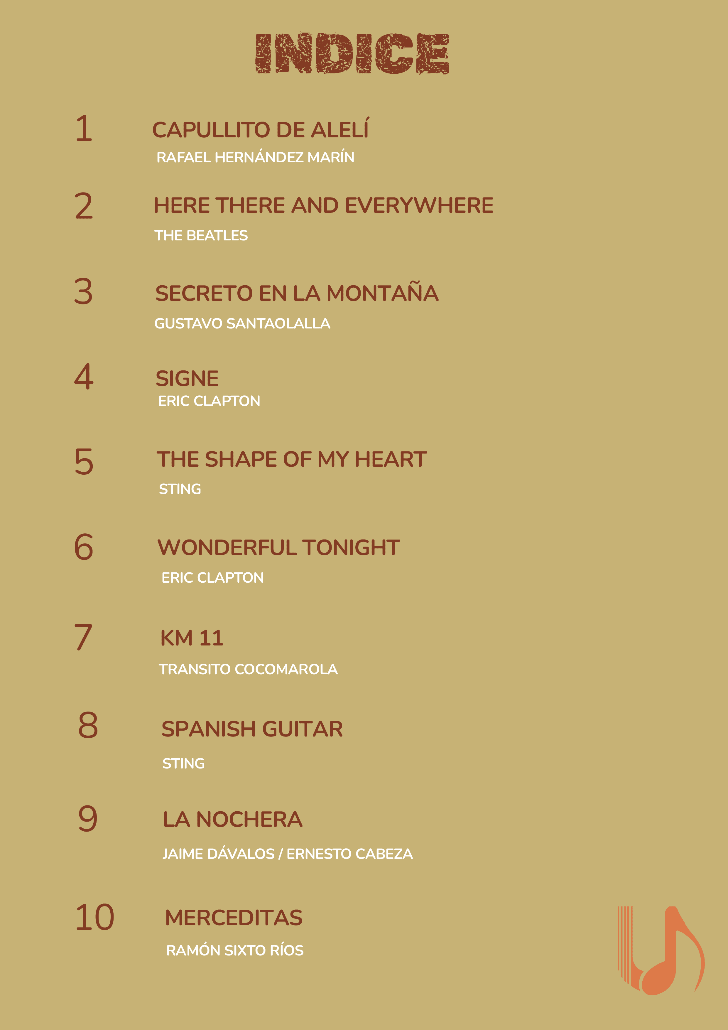 Instrumentales para Guitarra (Partituras y Tablaturas) - Miniatura 2